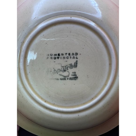 Metlox Poppytrail Provincial Vernon Homestead Serving Bowl 9" Vintage Ceramic US - Picture 4 of 6